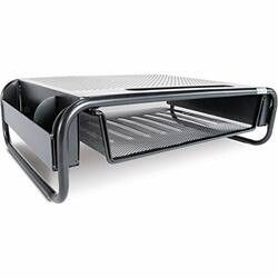 ALLSOP, INC. ASP32166 STAND,MONITR,W/DRWR,BK