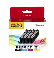 CANON USA, INC. CNM2091C005 INKCART,CLI281,BKCMY,4PK