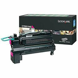 LEXMARK - BPD SUPPLIES C792X1MG MAGENTA TONER CARTRIDGE F/ C792 X792 EXTRA HIGH YIELD RETURN PRINT