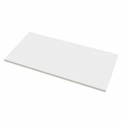 FELLOWES 9649401 FELLOWES LEVADO LAMINATE TABLE TOPGRAY 48INX24INHPL RECTANGLE TOP