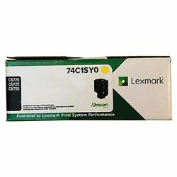 LEXMARK - BPD SUPPLIES 74C1SY0 YELLOW TONER CARTRIDGE FOR CS720 CS725 CX725 RETURN PROGRAM