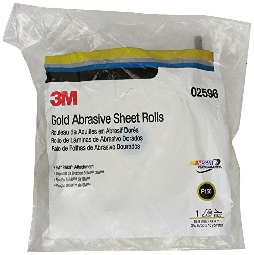 3M 2596 P150 2 3/4 X 45 YD STIKIT GOLD