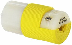 HUBBELL HBL52CM69C CONNECTOR BODY 15A FEMALE