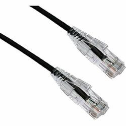 AXIOM C6BFSB-K25-AX AXIOM 25FT CAT6 BENDNFLEX ULTRA-THIN SNAGLESS PATCH CABLE 550MHZ (BLACK)