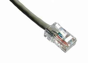 AXIOM C6NB-G1-AX AXIOM 1FT CAT6 550MHZ PATCH CABLE NON-BOOTED (GRAY)