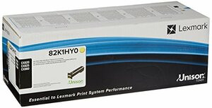 LEXMARK 82K1HY0 CX820 YELLOW HY RETURNPROGRAM TONER CART