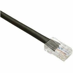 UNIRISE USA, LLC PC6-04F-BLK-S UNIRISE 4FT CAT6 SNAGLESS UNSHIELDED (UTP) ETHERNET NETWORK PATCH CABLE BLACK -