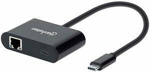 MANHATTAN - STRATEGIC 153454 USB-C TO GIGABIT NETWORK ADAPTER W/ PD