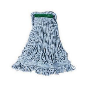 Rubbermaid 121421 Rm D212 Super Stitch Blend Mop Medium 1" Blue 6/Cs