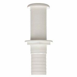 SEACHOICE 18181 X-LONG THRUHULL 1-1/8 WHT PLA