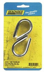 SEACHOICE 43421 ROPE THIMBLE-SS-3/8  (2/PK)