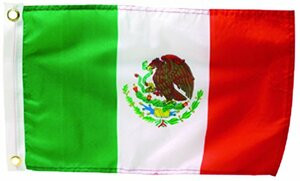 SEACHOICE 78271 MEXICO FLAG 12 X 18