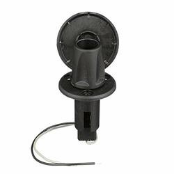 ATTWOOD MARINE 910R2PSB7 LIGHT BASE-ROUND BLK OM 2-PIN