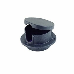 PERKO 1057DP0BLK ROPE DECK PIPE PLASTIC BLACK