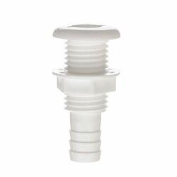 SEACHOICE 5018051 THRU-HULL CONN-WHT PLAS-3/4
