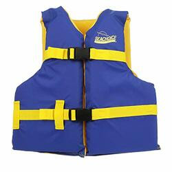 SEACHOICE 86180 BLUE/YELLOW YOUTH VEST 25-29