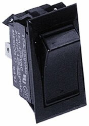 SIERRA RK40470 SWITCH ROCKER STD BLK DPDT