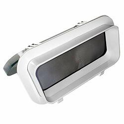 BECKSON MARINE PO512WC10 5X12 SELF-DRAIN PORTLITE WHITE
