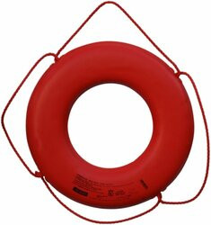 CAL JUNE BOUYS GOX30 30  ORANGE RING BUOY W/O STRAP