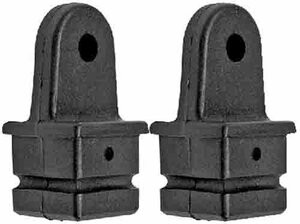 SEACHOICE 76321 INT EYE END-1  - SQUARE BLACK