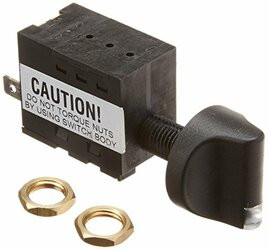 SIERRA MP78710 ON/OFF ROTOSWITCH W/BLACK KNOB