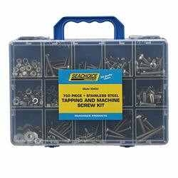SEACHOICE KP6945SC KIT 750 PC SS TAPPING & M/S