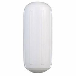 DOCK EDGE DE71151S FENDER CNTR HOLE RIB 6X15 WHT