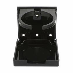 SEACHOICE 79461 BLACK ADJUSTABLE DRINK HOLDER