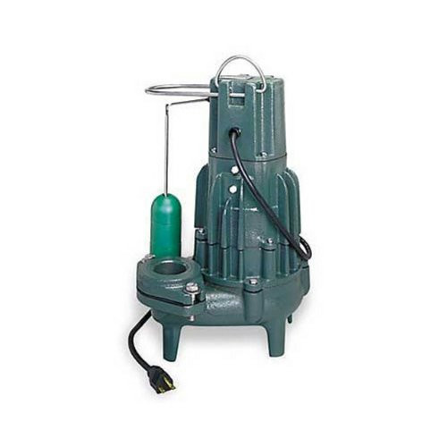 ZOELLER Z2920001  115-Volt 1/2 Horse Power Model M292 High Head Waste-Mate Automatic Cast Iron Single Phase Submersible Sewage/Effluent Pump
