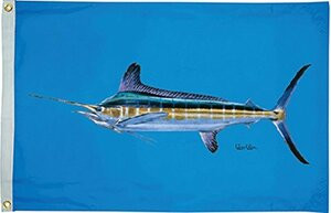TAYLOR 1925 FLAG  WHITE MARLN 24X36