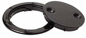 SEACHOICE 39371 TWIST DECK PLATE-6-BLACK