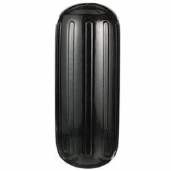 DOCK EDGE DE71256S FENDER CNTR HOLE RIB 10X25 BLK