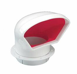 AFI/MARINCO/GUEST/NICRO/BEP N10863 VENT LOW PROFILE 3IN WHITE