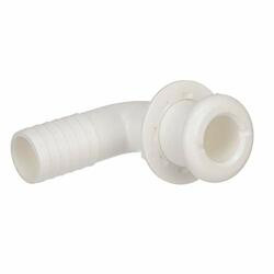 SEACHOICE 5018141 THRU-HULL CONN-WHT PLAS-1 NUT