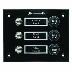 SEACHOICE 12321 SWITCH PANEL LED 4 GANG