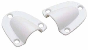 SEACHOICE 16171 WHITE MOLDED CLAM SHELL-LARGE