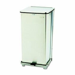 Rubbermaid 640-FGST24SSPL STEP CAN SQ SS 24GAL