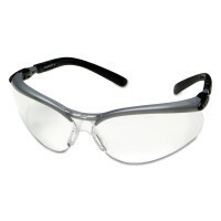 AO SAFETY 247-11380-00000-20 BX SILVER/BLACK FRAME CLEAR ANIT-FOG LENS