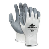 MEMPHIS GLOVE 127-9674L LARGE ULTRA TECH FOAM STRING KNIT GLOVE 15 GAUGE