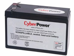 CYBERPOWER SYSTEMS (USA), INC. RB1280 UPS REPLACEMENT BATT CARTRIDGE
