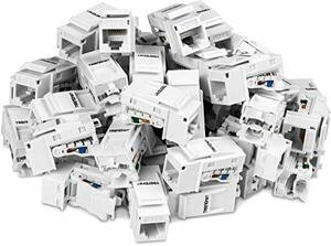 TRENDNET INC TC-K50C6 CAT6 KEYSTONE JACK - 50-PACK