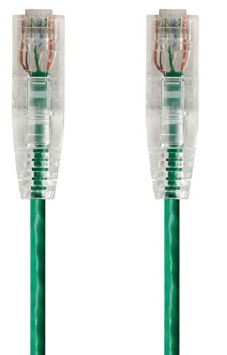MONOPRICE, INC. 14828 SLIMRUN  CAT6 UTP CABLE-20FT GREEN