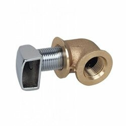 PERKO 0503DP4CHR GAS TANK VENT W/ELBOW F-1/2 P