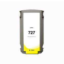 WF WH727Y HP DesignJet T920, T930, T1500, T1530, T2500, T2530 (HP 727) - Wide Format Inkjet Cartridge, Yellow