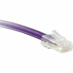 ENET SOLUTIONS, INC. C6-PR-NB-1-ENC ENET CAT6 PURPLE 1 FOOT NON-BOOTED (NO BOOT) (UTP) HIGH-QUALITY NETWORK PATCH CA