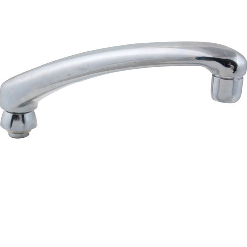 Chicago Faucets CL8JKABCP Chicago Faucet s L Type Swing Spout, Chrome, Lead Free, 1.7" x 9.6" x 4.3"