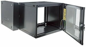 INTELLINET 713825 IDEAL FOR 19 RACKMOUNT APPLICATIONS, BLACK, 23.62 DEPTH