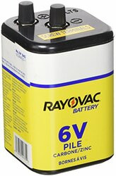 RAYOVAC 620-945R4C 22335 6V HEAVY DUTY LANTERN SCREW TERM BATT