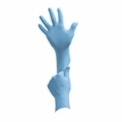 ANSELL 012-92-675-M TOUCHNTUFF 92-675 IND BLU 12 NIT AMBI POWD SZM