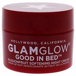 Good in Bed Passionfruit Softening Night Cream A creamy passionfruit night treatment with powerfully gentle skin-exfoliating acids and skin-plumping hyaluronic acid. Prevents dryness and dullness and uneven texture.